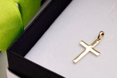 Złoty krzyżyk WZX4729 Złoty krzyżyk WZX4729